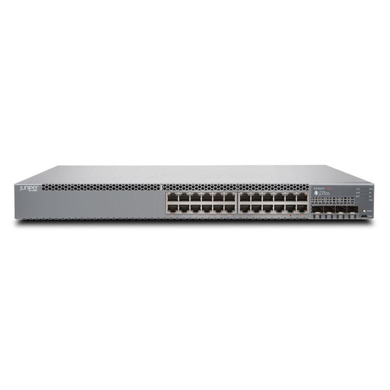 (NEW VENDOR) JUNIPER NETWORKS EX3400-24P Ethernet Switch EX3400 24-port 10/100/1000BaseT PoE+ - C2 Computer