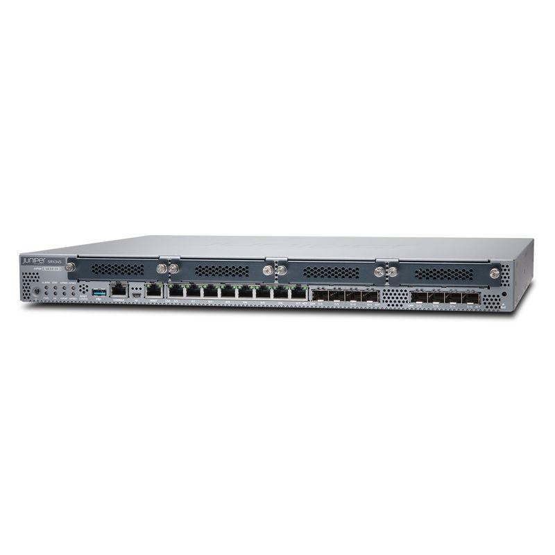 (NEW VENDOR) JUNIPER NETWORKS SRX345-SYS-JB-2AC SRX345 Services Gateway includes hardware (16GE, 4x MPIM slots, 4G RAM, 8G Flash, dual AC power supply, cable and RMK) and Junos Software Base (Firewall, NAT, IPSec, Routing, MPLS and Switching). - C2 Computer