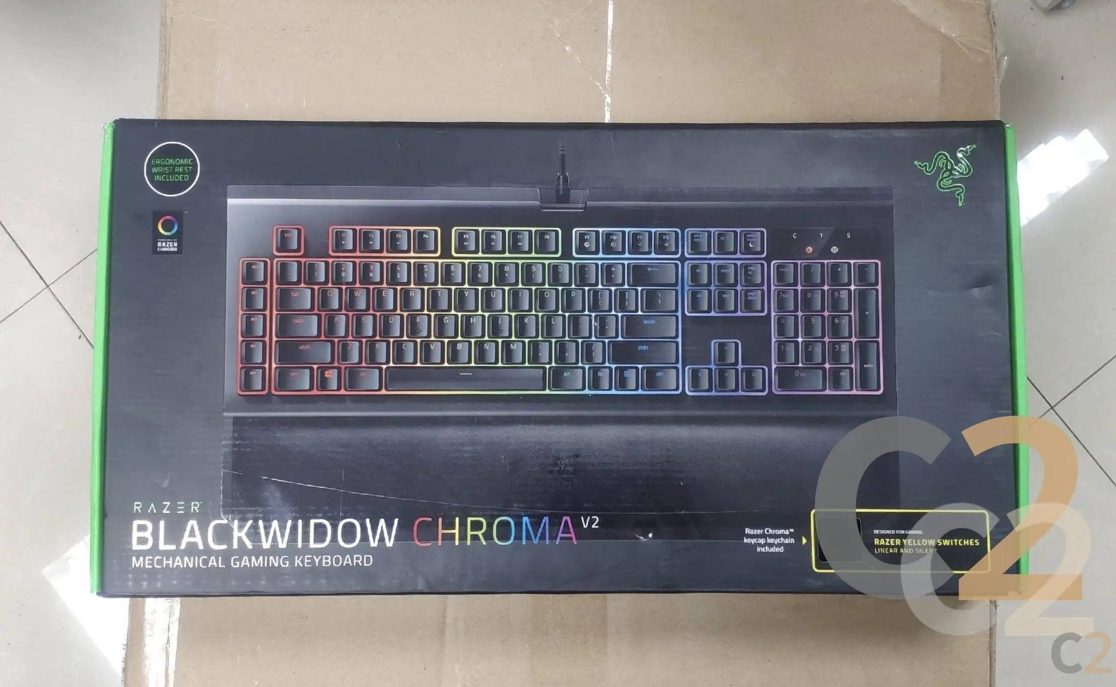 (全新) Razer BlackWidow Chroma V2 Liner and Silent (黃軸) Esports Gaming keyboard 100% NEW - C2 Computer