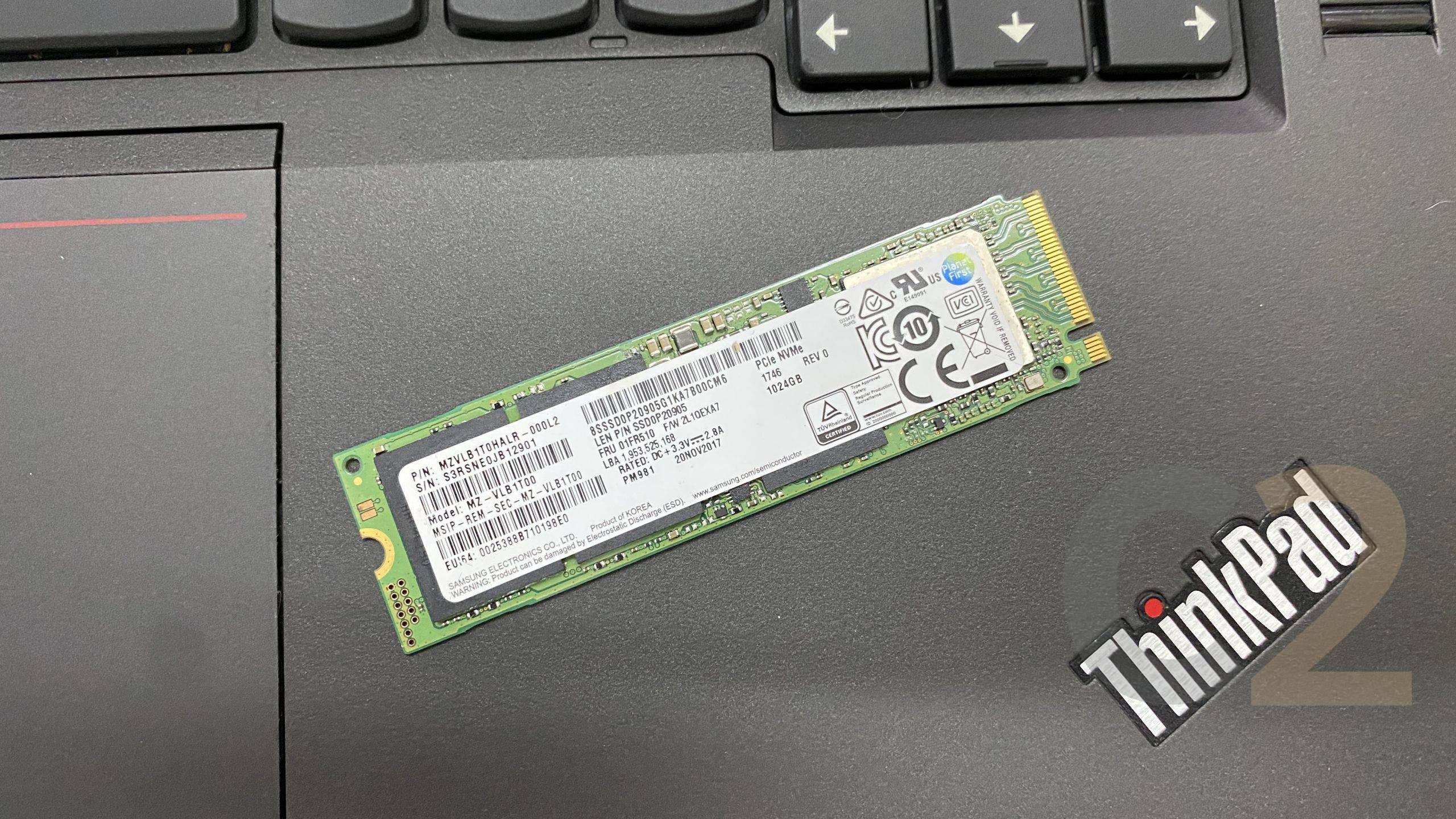 (特價) SAMSUNG PM981 MZVLB1T0HALR 1TB M.2-2280 SSD 固態硬碟 95% NEW - C2 Computer