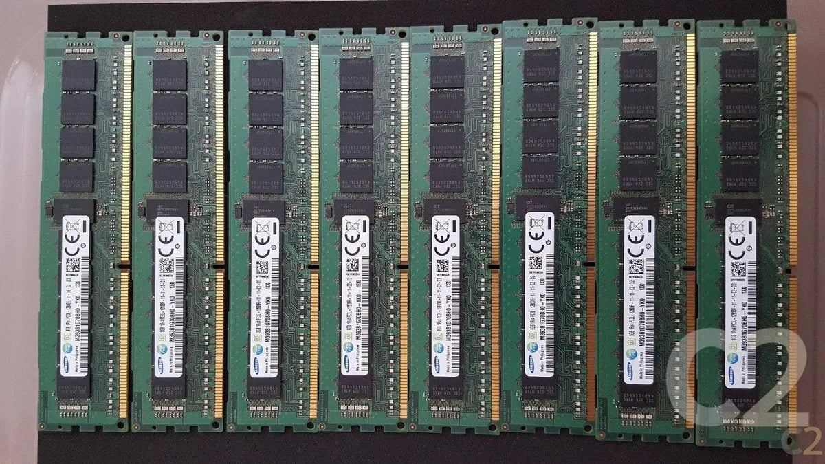 Samsung REG 8GB RAM 1RX4 PC3L-12800R 1600MHz 240 pin Memory（二手）99%NEW - C2 Computer