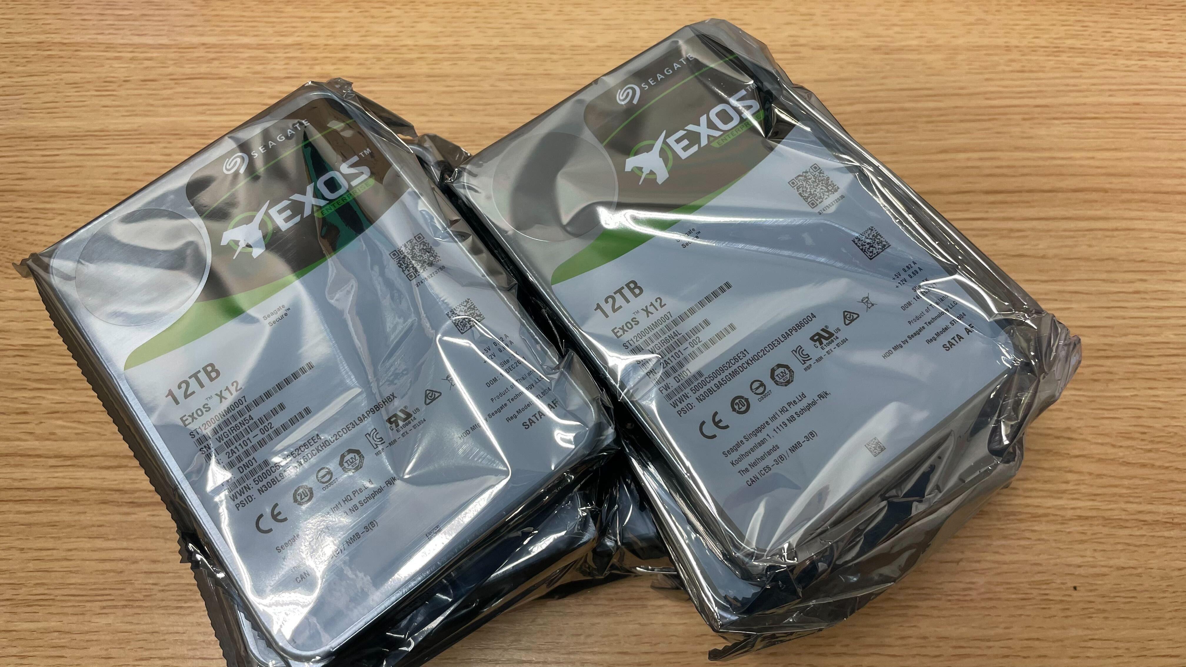 (特價大量) SEAGATE EXOS X12 ST12000NM0007 SATA 6Gbps 12TB HDD 100% NEW - C2 Computer