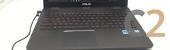 (USED) ASUS N551W I7-6700HQ 4G NA 500G HD 530 15.3inch 1920x1080 Gaming Laptop 95% - C2 Computer