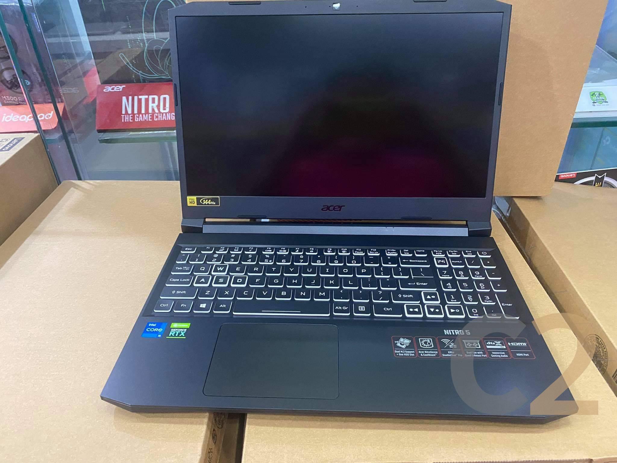 (USED) ASUS Nitro AN515-57 i5-11400H 4G 128-SSD NA RTX 3050 4GB 15.6inch 1920x1080 144Hz Gaming Laptop 95% - C2 Computer