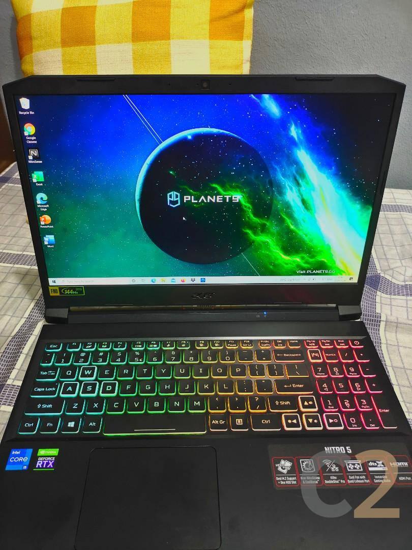 (USED) ASUS Nitro AN515-57 i5-11400H 4G 128-SSD NA RTX 3050 Ti 4GB 15.6inch 1920x1080 144Hz Gaming Laptop 95% - C2 Computer