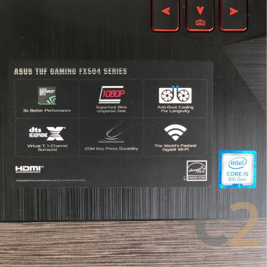 (USED) ASUS TUF Gaming FX504 i5-8300H 4G 128-SSD NA GTX 1050 Ti 4GB 15.6inch 1920x1080 Gaming Laptop 95% - C2 Computer