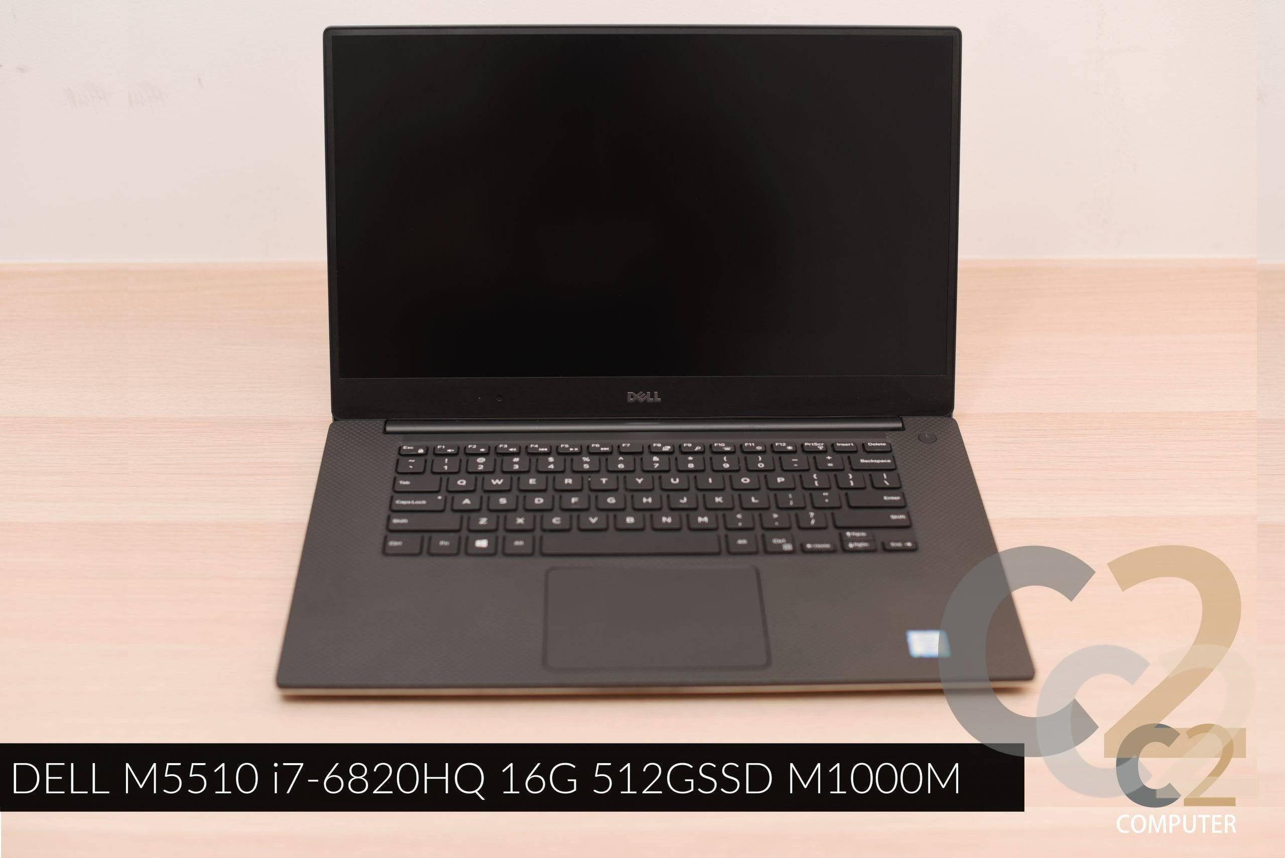 (特價)(USED)Dell Precision 15 5000 (5510) Mobile Workstation laptop 15.6″-i7 6820HQ 8G 256G-SSD M1000 2G 90%NEW - C2 Computer