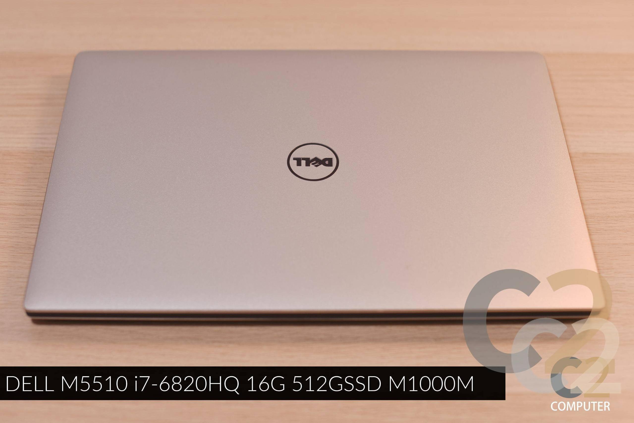 (特價一台)(USED) DELL Precision 5510 E3-1505M V5 16G 512G-SSD M1000M 2G 15.6inch 4K Mobile Workstation 移動工作站 95% NEW - C2 Computer