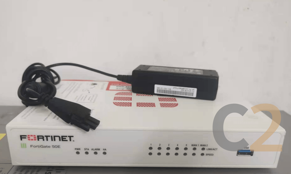 (特價一台)(USED) Fortinet FortiGate 50E 90%+ NEW - C2 Computer