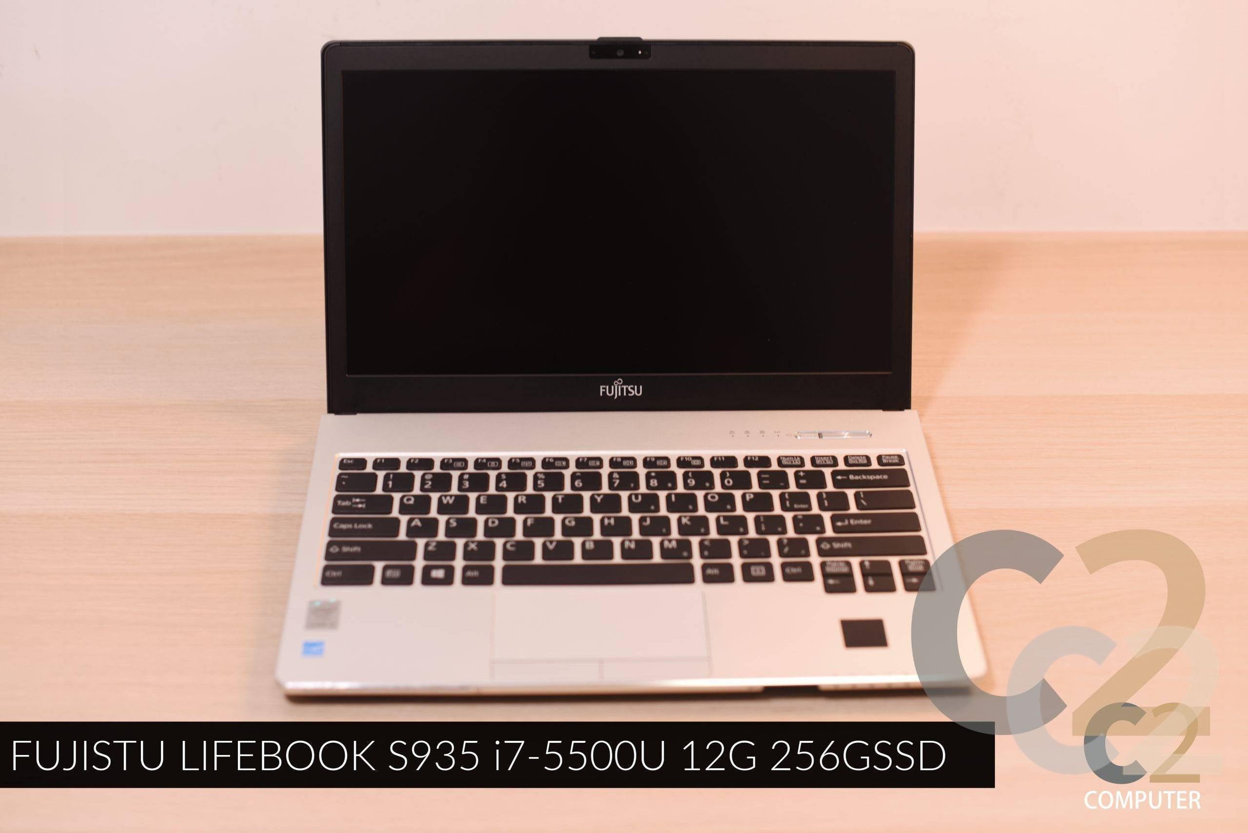 (特價一台)(USED) Fujitsu LifeBook S935 i7-5500U 12G 256G-SSD 13.3inch 2560x1440 Business Laptop 商務辦公本 99% NEW - C2 Computer