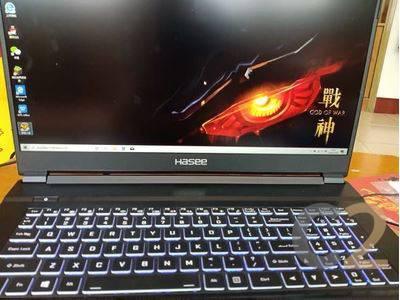 (USED) HASEE G9-CT7PK i7-9750H 4G 128-SSD NA RTX 2070 8GB 17.3inch 1920x1080 Gaming Laptop 95% - C2 Computer