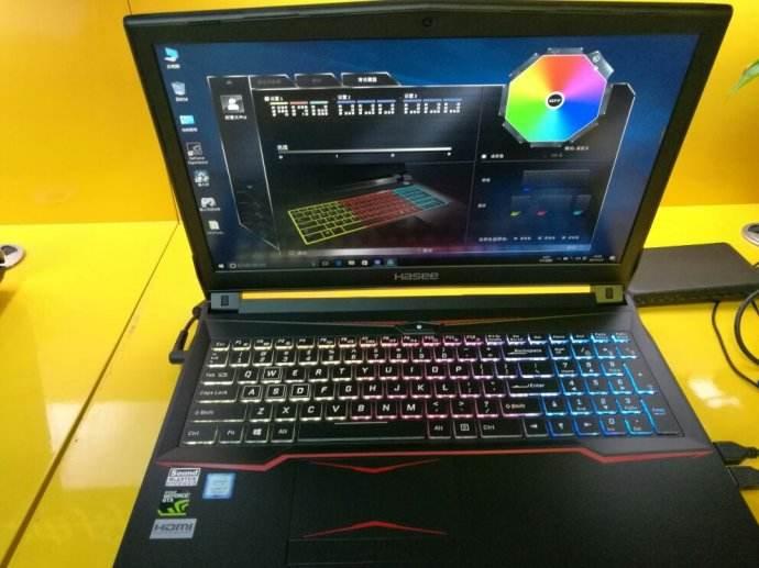 (USED) HASEE GOD OF WAR(神舟-戰神) T6Ti i5-7200HQ 4G NA 500G GTX 1050Ti 4G 15.6inch 1920×1080 Gaming Laptop 90% - C2 Computer