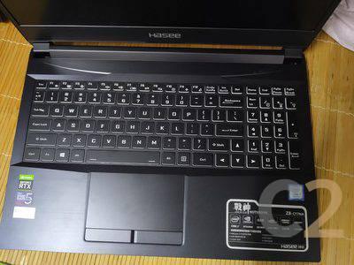 (USED) HASEE GX8 CU5DA i5-10400H 4G 128-SSD NA RTX 2060 6GB 17.2inch 1920x1080 120Hz Gaming Laptop 95% - C2 Computer