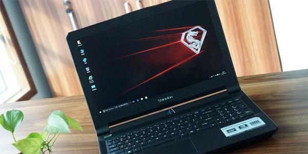 (USED) HASEE Shinelon 神舟炫龍 毀滅者 P6 i7-6700HQ 4G NA 500G GTX 1060 6G 15.6inch 1920×1080 Gaming Laptop 90% - C2 Computer