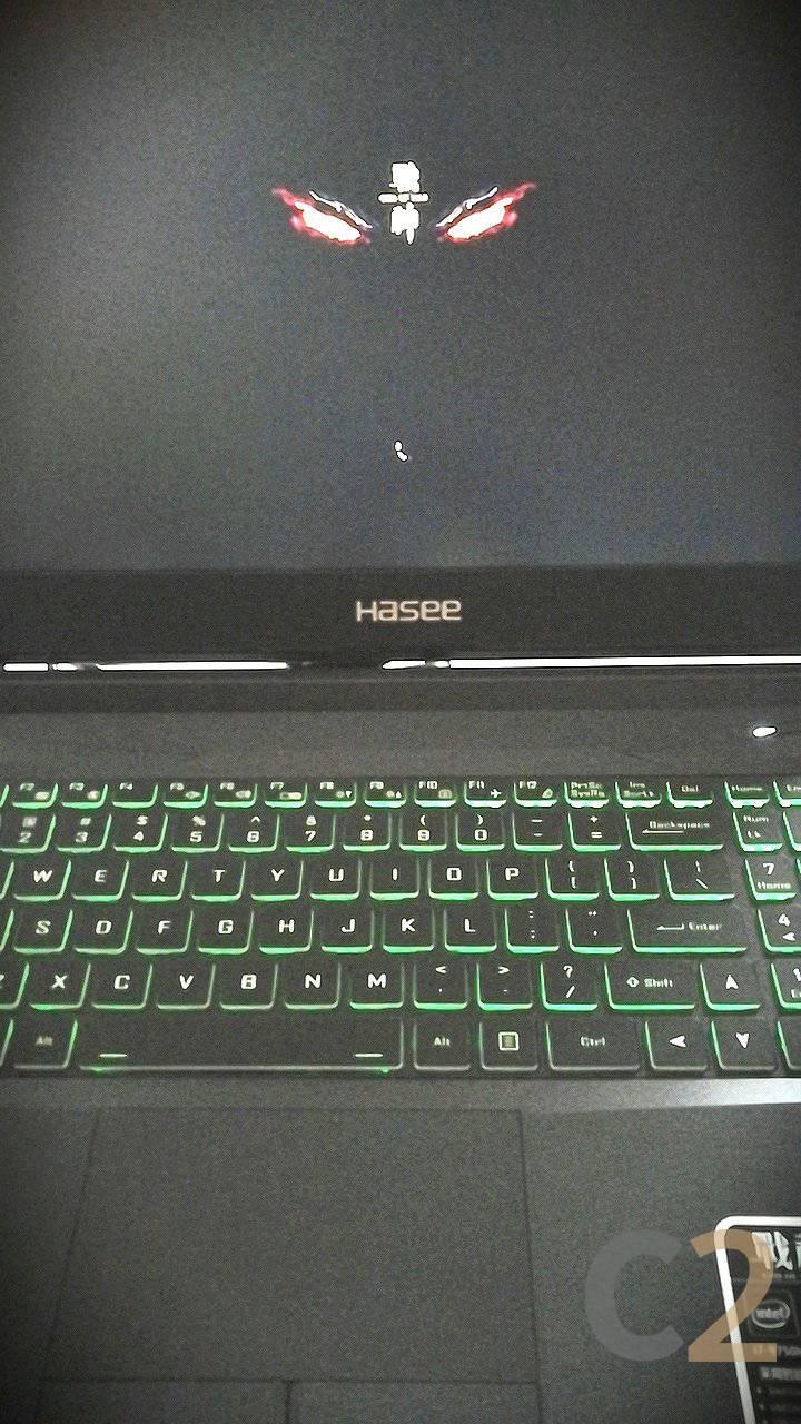 (USED) HASEE Z8-CT5NA i5-9300H 4G 128-SSD NA RTX 2060 6GB 15.6inch 1920x1080 Gaming Laptop 95% - C2 Computer