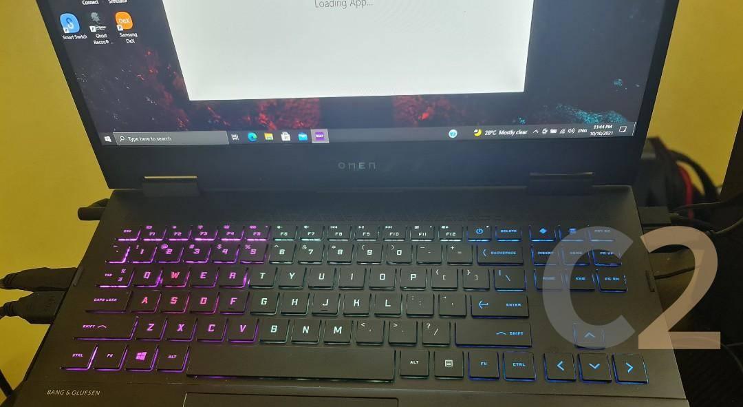 (USED) HP OMEN Laptop 15 i7-10750H NA RTX 3060 6GB 15.6inch 1920x1080 144Hz Gaming Laptop 95% - C2 Computer