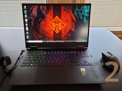 (USED) HP OMEN Laptop 15 i7-10750H NA RTX 3060 6GB 15.6inch 1920x1080 144Hz Gaming Laptop 95% - C2 Computer