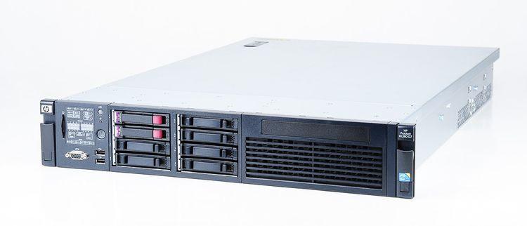 (USED) HP ProLiant DL380 G7 4 CORES XEON E5630 2.4 16 GB 8 HDD SLOT P410i - C2 Computer