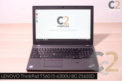 (USED) LENOVO Thinkpad T560 i5-6300U 4G NA 500G HD 520 15.6inch 1920x1080 Business Laptop 商務辦公本 95% NEW - C2 Computer