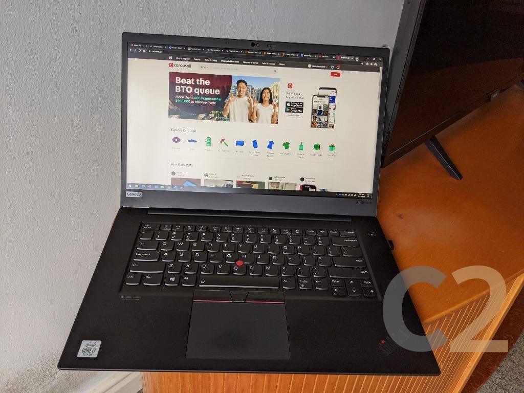 (USED) LENOVO x1 Extreme Gen 3 i7-10750H NA GTX 1650 Ti 4GB 15.6inch 1920x1080 Mobile Workstation 95% - C2 Computer