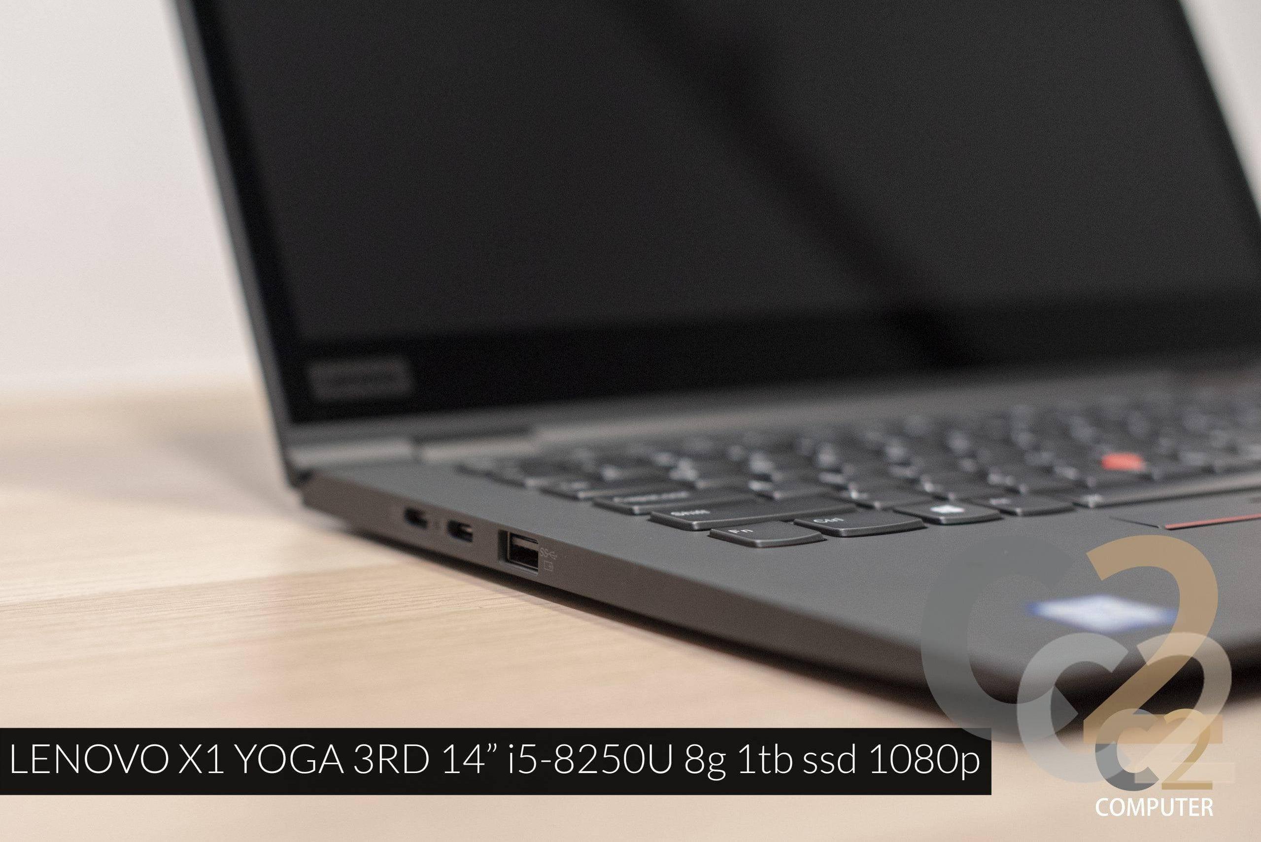 (特價)(USED)LENOVO X1 YOGA 3RD 14inch i5-8250U 8G 1T-SSD 1080p Touch Screen Ultrabook 超級本 95% NEW - C2 Computer