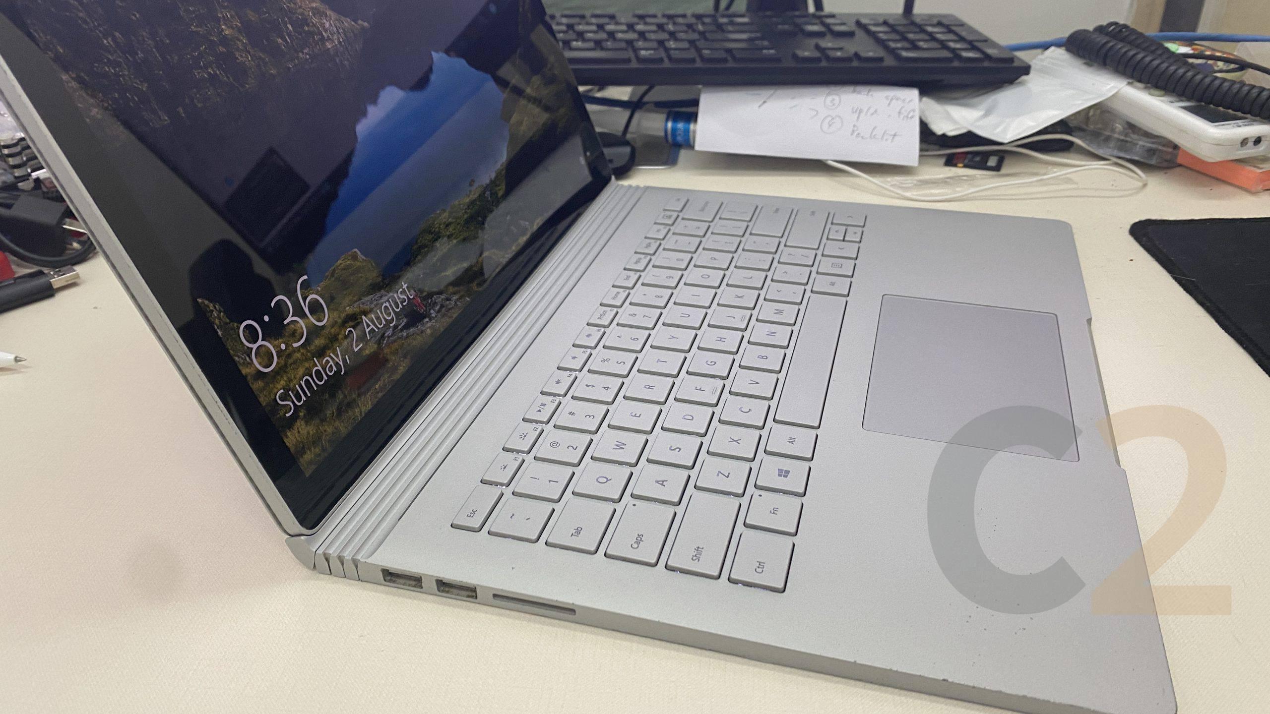 (USED) Microsoft SURFACE BOOK I5-6300U 4G 128G-SSD NA GPU 1G 13.6inch 3200x1800 Touch Screen Tablet 2in1 95% - C2 Computer