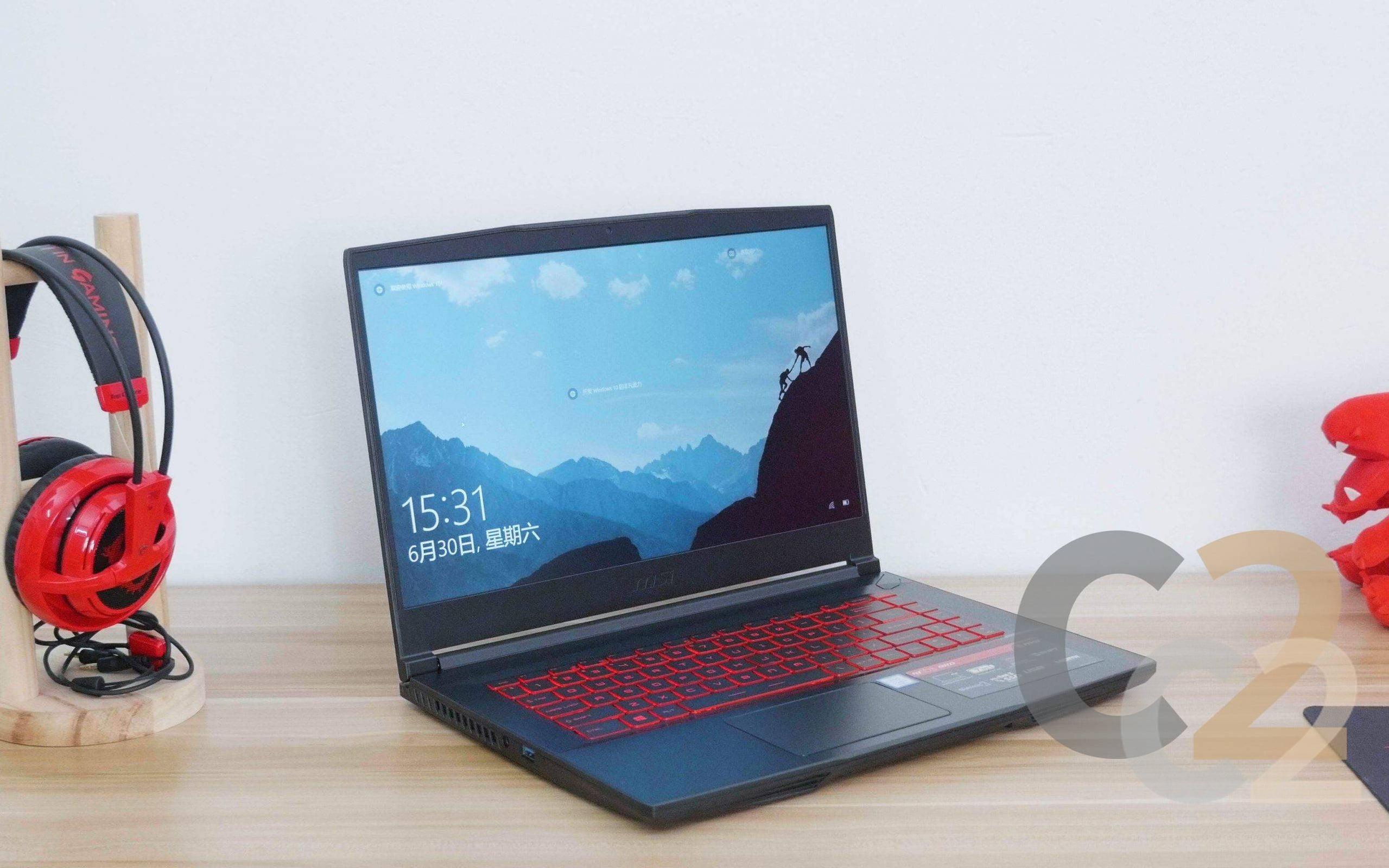 (USED) MSI GF63 i5-9300H 4G 128G-SSD NA GTX 1650MQ 4G 15.6inch 1920x1080 Gaming Laptop 電競本 95% NEW - C2 Computer