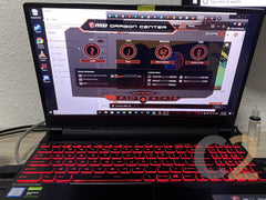 (USED) MSI GL65 i5-9300H 4G 128-SSD NA GTX 1660 Ti 6GB 15.6inch 1920x1080 電競本 95% - C2 Computer