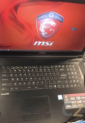 (USED) MSI GL72-6QF-493 i7-6700HQ 4G NA 500G GTX 960M 2G 17.3inch 1920x1080 Gaming Laptop 95% - C2 Computer