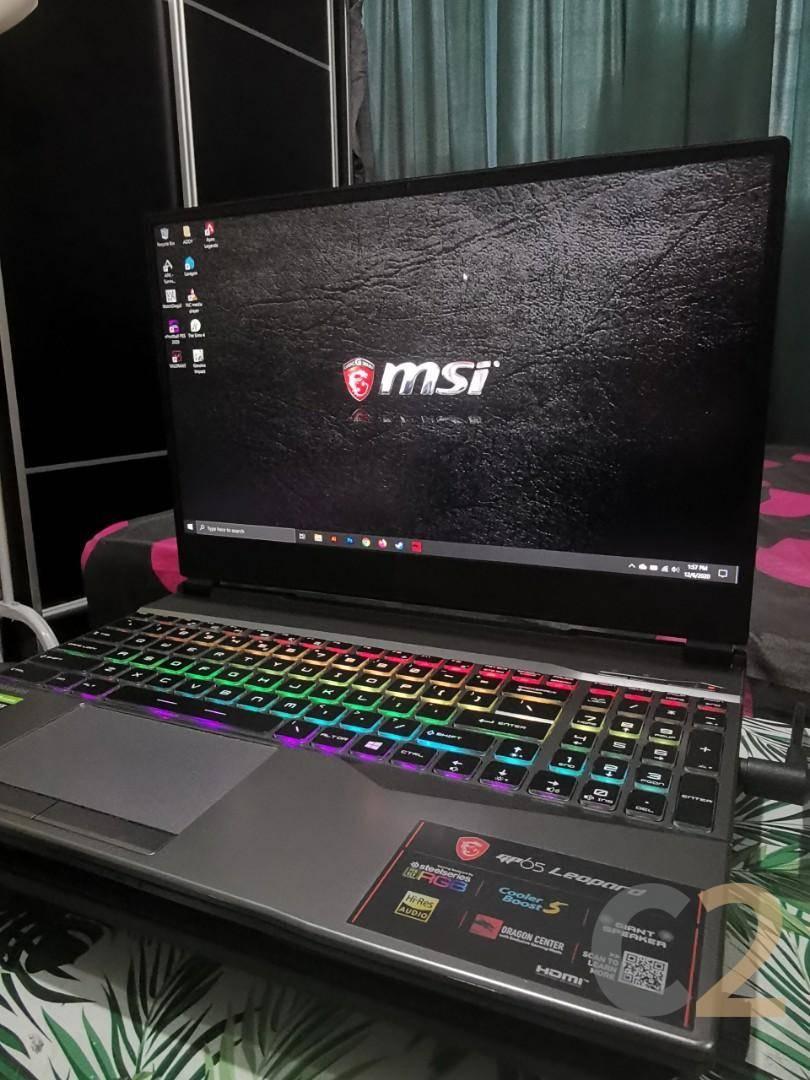 (USED) MSI GP65 i7-9750H 4G 128-SSD NA RTX 2060 6GB 15.6inch 1920x1080 144Hz 電競本 95% - C2 Computer