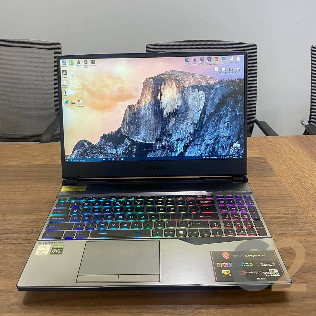 (USED) MSI GP65 Leopard i7-10750H 4G 128-SSD NA GTX 1660 Ti 6GB 15.6inch 1920x1080 144Hz 電競本 95% - C2 Computer