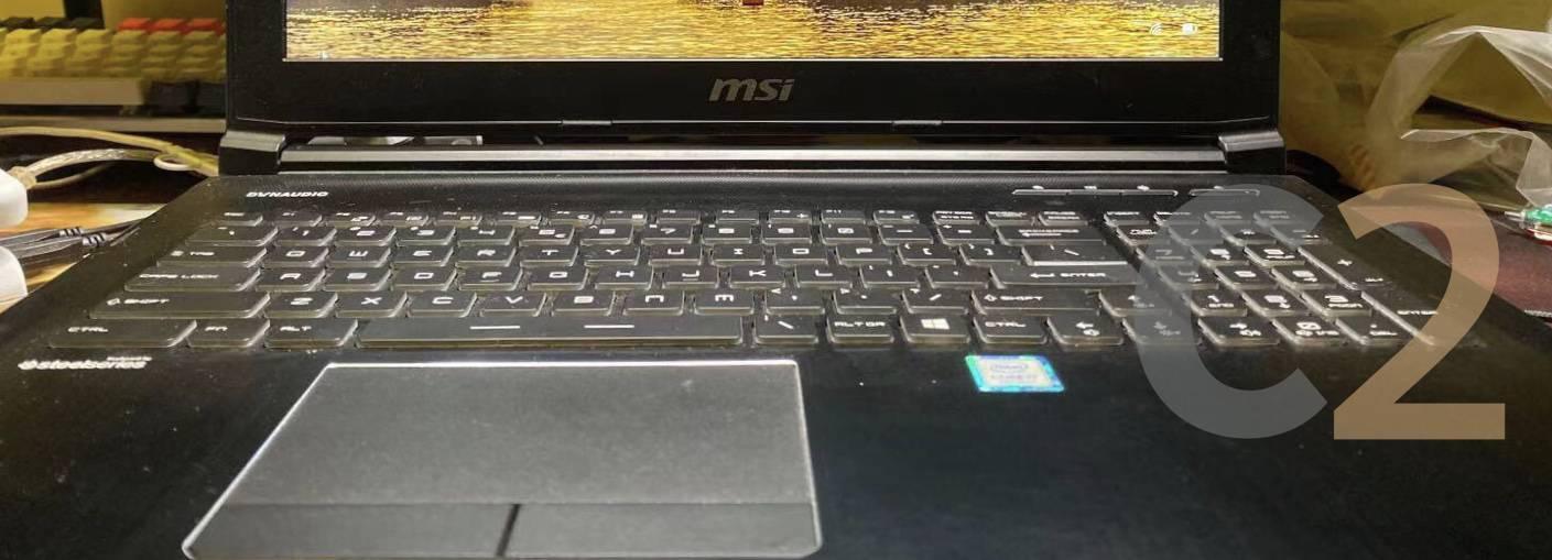 (USED) MSI GT62VR-6RD-033CN I7-6700HQ 4G NA 500G GTX 1060 6G 15.5inch 1920x1080 Gaming Laptop 95% - C2 Computer