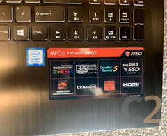 (USED) MSI GT63 Titan i7-8750H 4G 128-SSD NA RTX 2080 8GB 15.6inch 1920x1080 144Hz Gaming Laptop 95% - C2 Computer