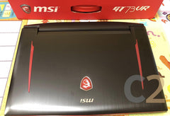 (USED) MSI GT73VR-7RF-450CN i7-7820HK 4G NA 500G GTX 1080 8G 17.3inch 1920x1080 Gaming Laptop 95% - C2 Computer