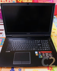 (USED) MSI GT73VR-7RF-450CN i7-7820HK 4G NA 500G GTX 1080 8G 17.3inch 1920x1080 Gaming Laptop 95% - C2 Computer