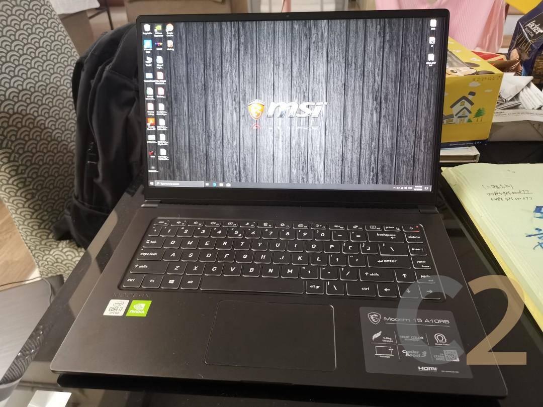 (USED) MSI Modern 15 i5-10210U 4G 128-SSD NA Intel UHD Graphics 15.6inch 1920x1080 Business Laptop 95% - C2 Computer