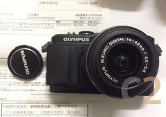 (USED)奧林巴斯/OLYMPUS E-PL5 連 （14-42mm） 無反相機 觸摸屏 可換鏡頭 旅行 Camera 95% NEW（黑/白） - C2 Computer