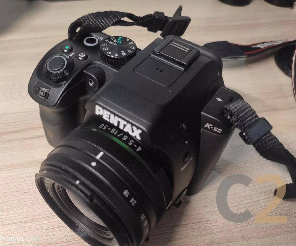 (USED)Pentax K-S2 連 （18-50mm) 單反相機 wifi和翻轉屏 可換鏡頭 旅行 Camera 95%NEW（白/黑） - C2 Computer