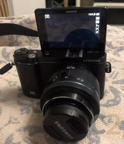 (USED)Samsung NX-3300 NX3300 連（20-50mm）wifi 反转屏幕 無反相機 可換鏡頭 旅行 Camera 90% NEW（黑/白） - C2 Computer