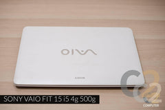 (特價一台)(USED)SONY VAIO fit 15-i5 3337U 4G 500G GT 740M 2G laptop 95%new - C2 Computer