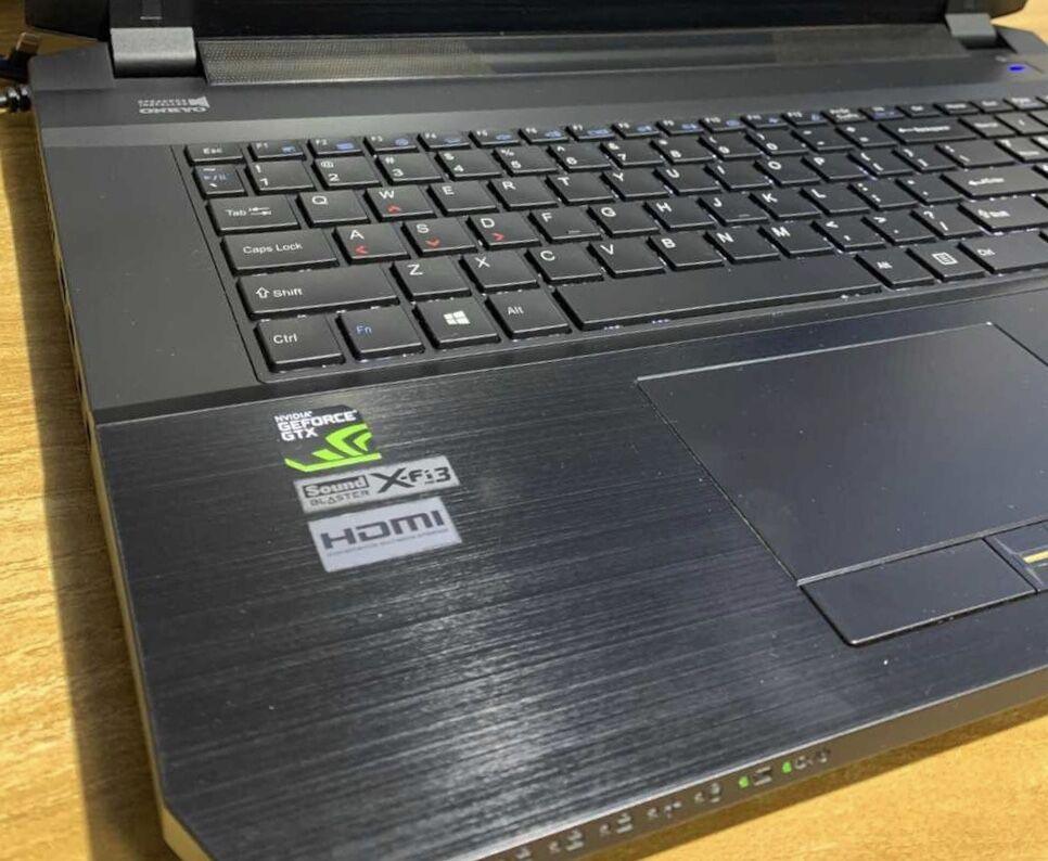 (USED) TERRANS FORCE T7 I7-5700HQ 4G NA 500G GTX 970M 3G 17.3inch 1920x1080 Gaming Laptop 95% - C2 Computer