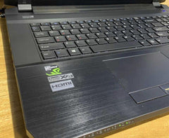 (USED) TERRANS FORCE T7 I7-5700HQ 4G NA 500G GTX 970M 3G 17.3inch 1920x1080 Gaming Laptop 95% - C2 Computer