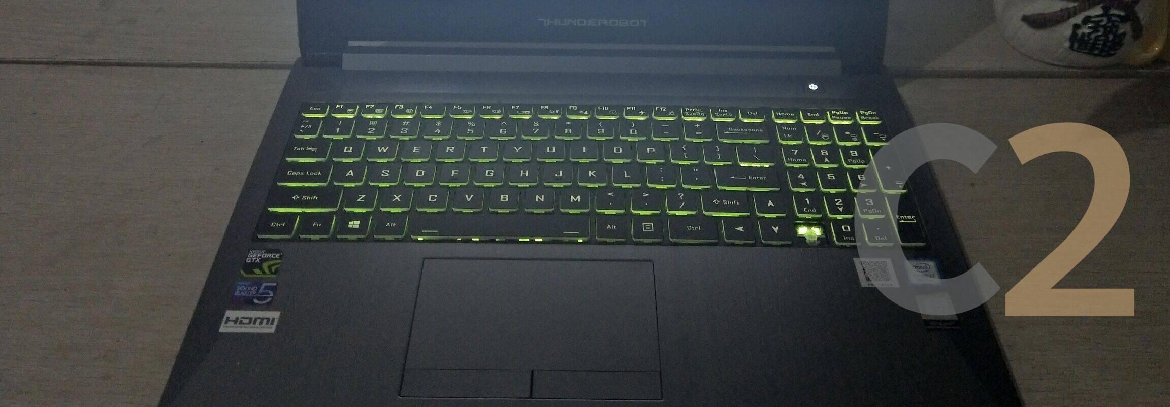 (USED) THUNDEROBOT 911暗殺星 I7-9750H 4G 128G-SSD NA GTX 1650 4G 15.3inch 1920x1080 Gaming Laptop 95% - C2 Computer