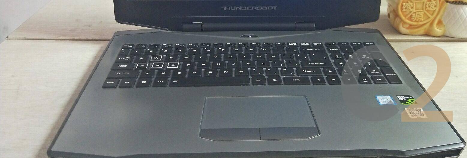 (USED) THUNDEROBOT 911-S5TA I7-7700HQ 4G NA 500G GTX 1050 TI 4G 15.5inch 1920x1080 Gaming Laptop 95% - C2 Computer