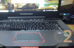 (USED) THUNDEROBOT 911S I7-6700HQ 4G NA 500G GTX 965 4G 17.2inch 1920x1080 Gaming Laptop 95% - C2 Computer