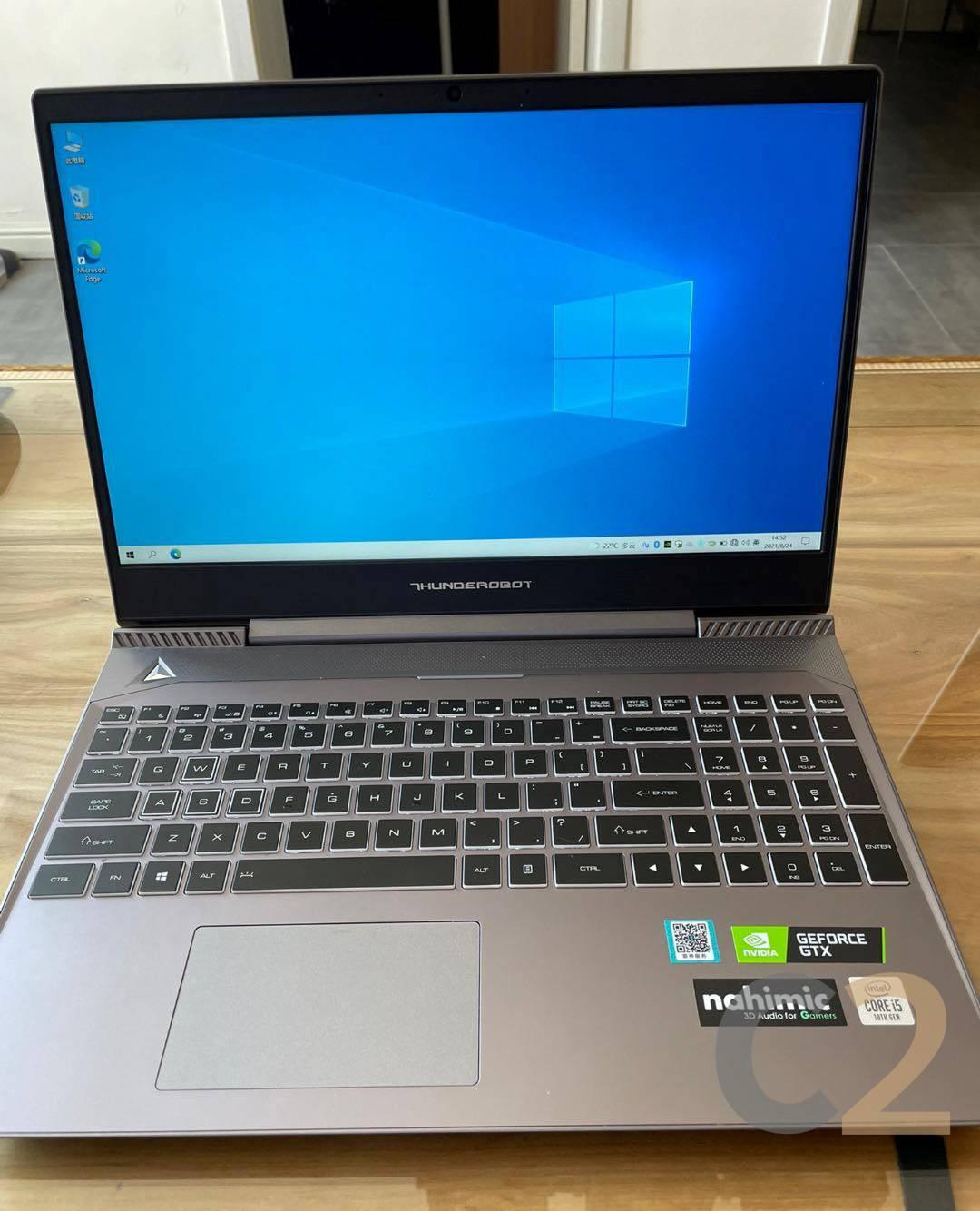 (USED) THUNDEROBOT 雷神 Master i5-10200H 4G 128-SSD NA GTX 1650 4GB 15.6inch 1920x1080 Gaming Laptop 95% - C2 Computer