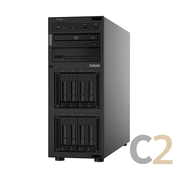 (VENDOR SPECIAL) LENOVO ST250 SFF 6 CORES XEON E-2124G 3.4 8GB HDD SLOT 530-8i 550W PLATINUM - C2 Computer