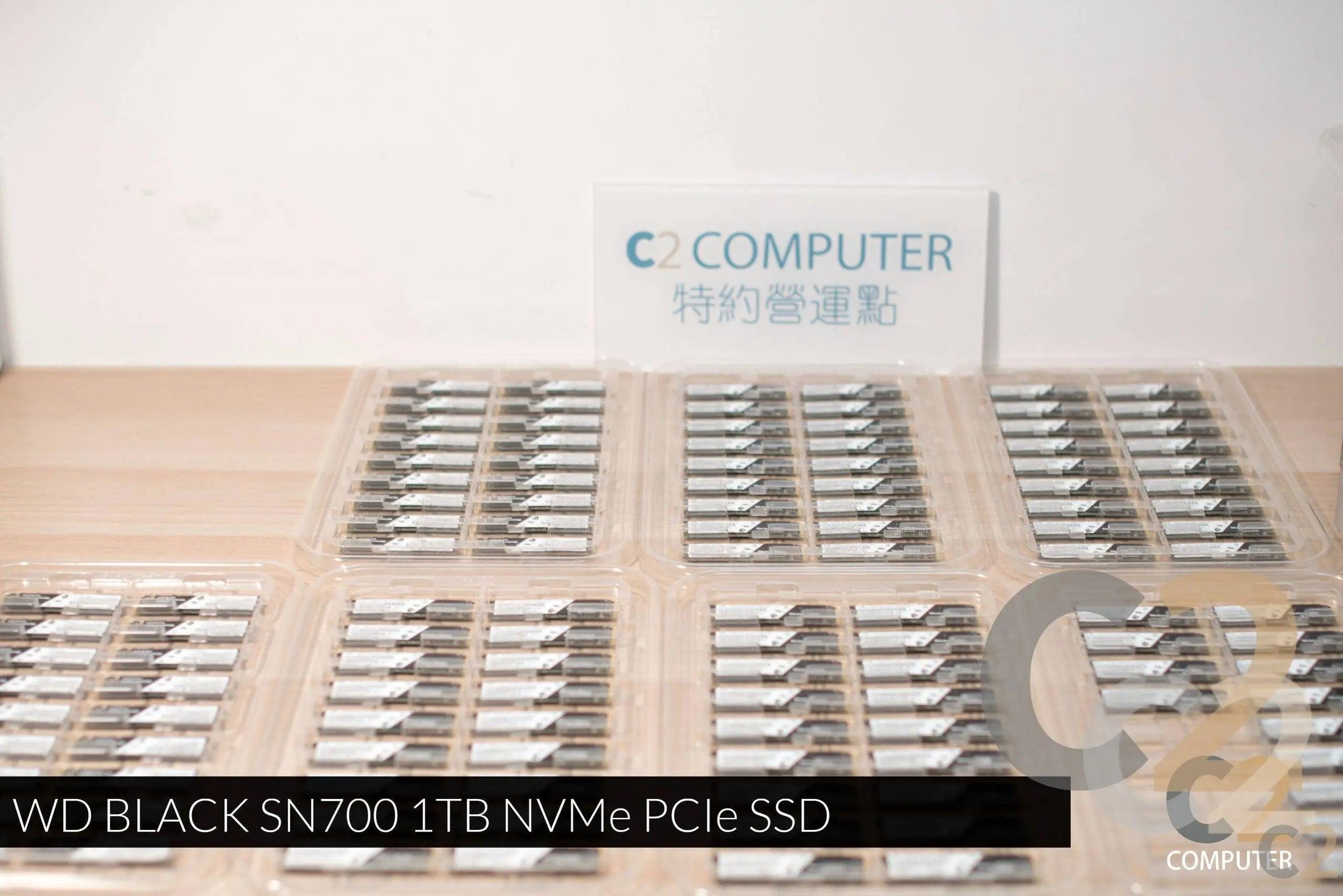 (全新) WesternDigita WD BLACK SN700 1TB NVMe PCIe SSD 固態硬碟 - C2 Computer